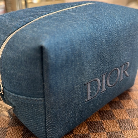 DIOR Denim Pouch/Cosmetic - Picture 2 of 6